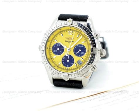 breitling a30012 yellow|Breitling Chrono Cockpit A30012 .